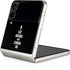 Eat Brains and Zombie On Black Galaxy Z Flip4 5G Skin