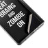Eat Brains and Zombie On Black Galaxy Z Fold2 5G Skin