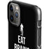 Eat Brains and Zombie On Black iPhone 11 Pro Lite Case