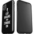 Eat Brains and Zombie On Black iPhone 11 Pro Max Impact Case