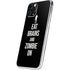 Eat Brains and Zombie On Black iPhone 11 Pro Skin