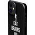 Eat Brains and Zombie On Black iPhone 12 Mini Lite Case