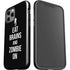 Eat Brains and Zombie On Black iPhone 12 Pro Impact Case