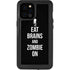 Eat Brains and Zombie On Black iPhone 12 Pro Max Waterproof Case