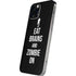 Eat Brains and Zombie On Black iPhone 12 Pro Skin