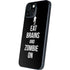 Eat Brains and Zombie On Black iPhone 13 Mini Skin