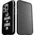 Eat Brains and Zombie On Black iPhone 13 Pro Impact Case