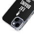 Eat Brains and Zombie On Black iPhone 14 Plus MagSafe Case