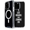 Eat Brains and Zombie On Black iPhone 14 Pro MagSafe Case