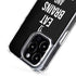 Eat Brains and Zombie On Black iPhone 15 Pro MagSafe Case