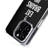Eat Brains and Zombie On Black iPhone 15 Pro Max MagSafe Case