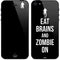 Eat Brains and Zombie On Black iPhone 5/5s/5SE Skin