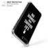 Eat Brains and Zombie On Black iPhone 7/8 Plus Clear Case