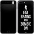 Eat Brains and Zombie On Black iPhone 8 Plus Skin