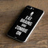 Eat Brains and Zombie On Black iPhone 8 Plus Skin
