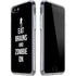 Eat Brains and Zombie On Black iPhone SE (2nd & 3rd Gen) Clear Case