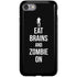 Eat Brains and Zombie On Black iPhone SE (2nd & 3rd Gen) Pro Case
