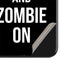Eat Brains and Zombie On Black iPhone SE (2nd & 3rd Gen) Skin