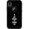 Eat Brains and Zombie On Black LifeProof Fre iPhone Skin