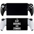 Eat Brains and Zombie On Black PlayStation Portal Remote Player Skin