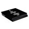 Eat Brains and Zombie On Black PS4 Slim Skin