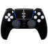 Eat Brains and Zombie On Black PS5 Controller Skin