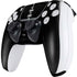 Eat Brains and Zombie On Black PS5 Controller Skin