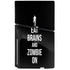 Eat Brains and Zombie On Black PS5 Slim Disk Console Skin