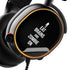 Eat Brains and Zombie On Black SteelSeries Arctis 5 Skin