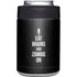 Eat Brains and Zombie On Black Yeti Colster Can Insulator Skin
