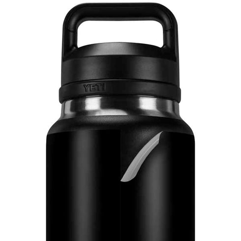 Eat Brains and Zombie On Black YETI Rambler 36oz Bottle Skin