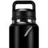 Eat Brains and Zombie On Black YETI Rambler 36oz Bottle Skin