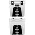 Eat Brains and Zombie On Black YETI Roadie 24 Hard Cooler Skin