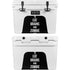 Eat Brains and Zombie On Black YETI Tundra 35 Hard Cooler Skin