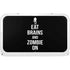 Eat Brains and Zombie On Black YETI Tundra 45 Hard Cooler Skin