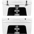 Eat Brains and Zombie On Black YETI Tundra 75 Hard Cooler Skin