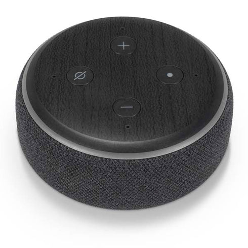 Ebony Wood Amazon Echo Dot Skin