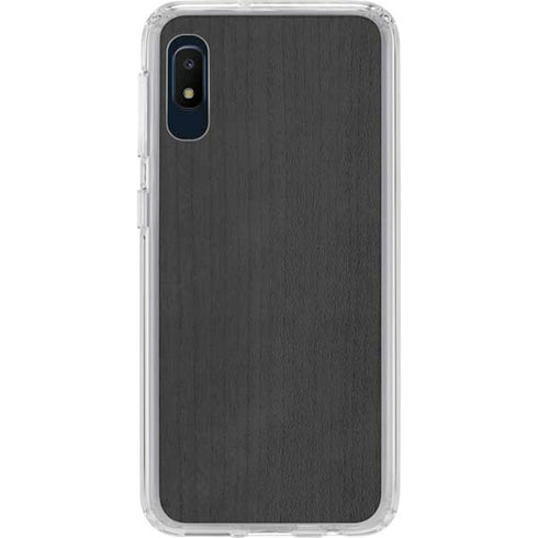 Ebony Wood Galaxy A10e Clear Case