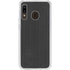 Ebony Wood Galaxy A20 Clear Case