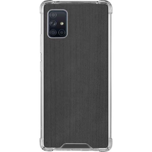 Ebony Wood Galaxy A51 5G Clear Case