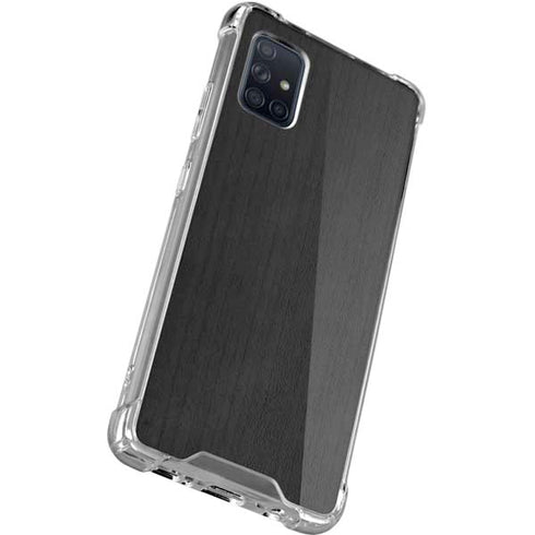 Ebony Wood Galaxy A71 5G Clear Case