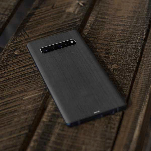 Ebony Wood Galaxy S10 Plus Skin
