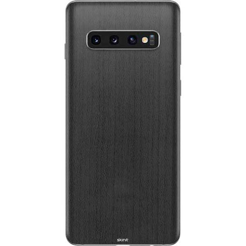 Ebony Wood Galaxy S10 Skin