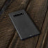 Ebony Wood Galaxy S10 Skin