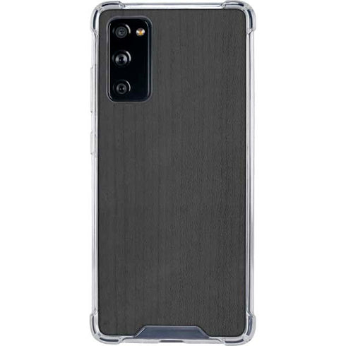 Ebony Wood Galaxy S20 FE Clear Case