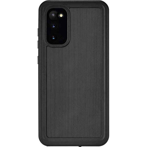 Ebony Wood Galaxy S20 Waterproof Case
