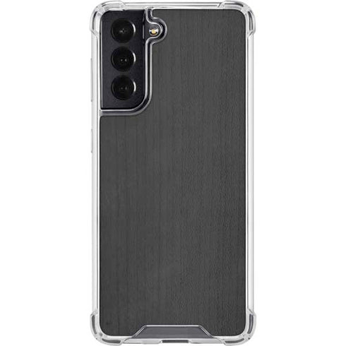 Ebony Wood Galaxy S22 Clear Case