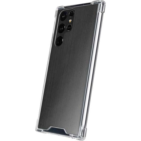 Ebony Wood Galaxy S22 Ultra Clear Case