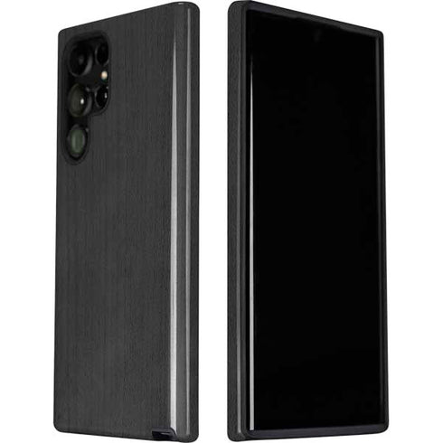 Ebony Wood Galaxy S22 Ultra Pro Case