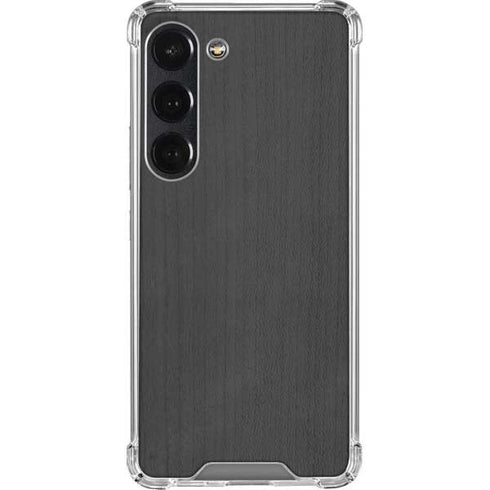 Ebony Wood Galaxy S23 Clear Case